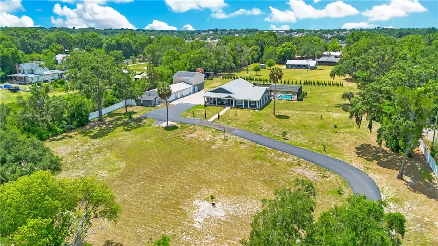 Aerial View of Front of Home