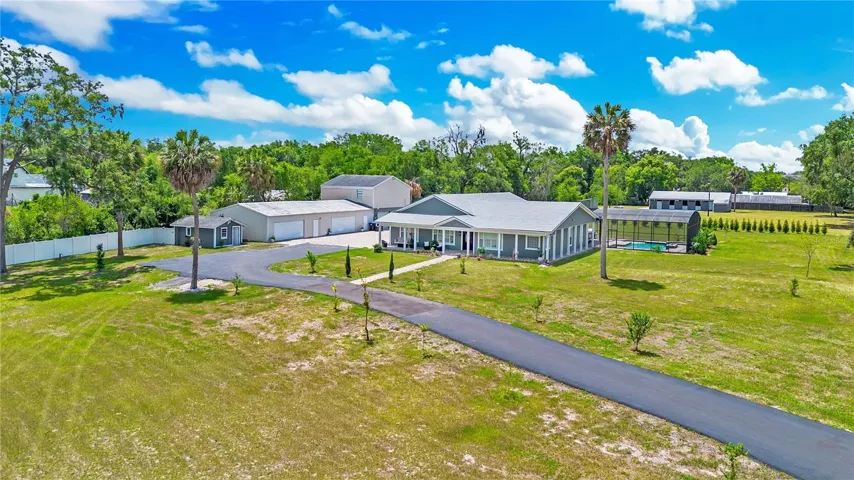 Aerial View of Front of Home