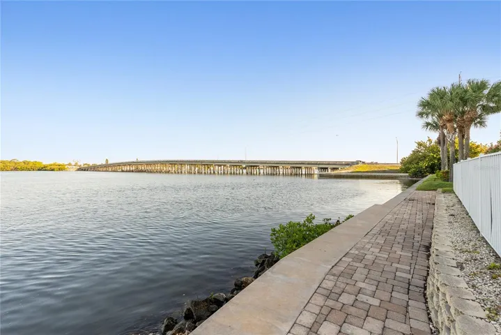 View of Boca Ciega Bay from seawall