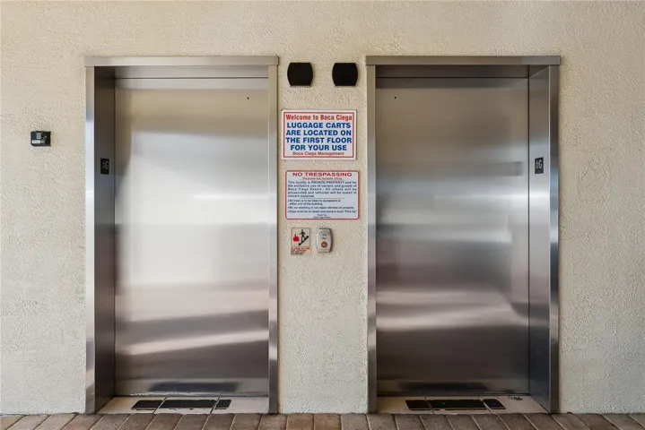 Elevators for Boca Ciega Resort