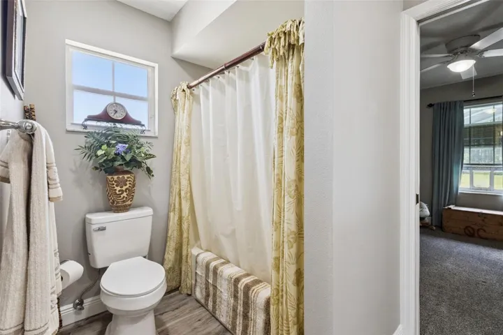 Bath #2 - Toilet & Shower