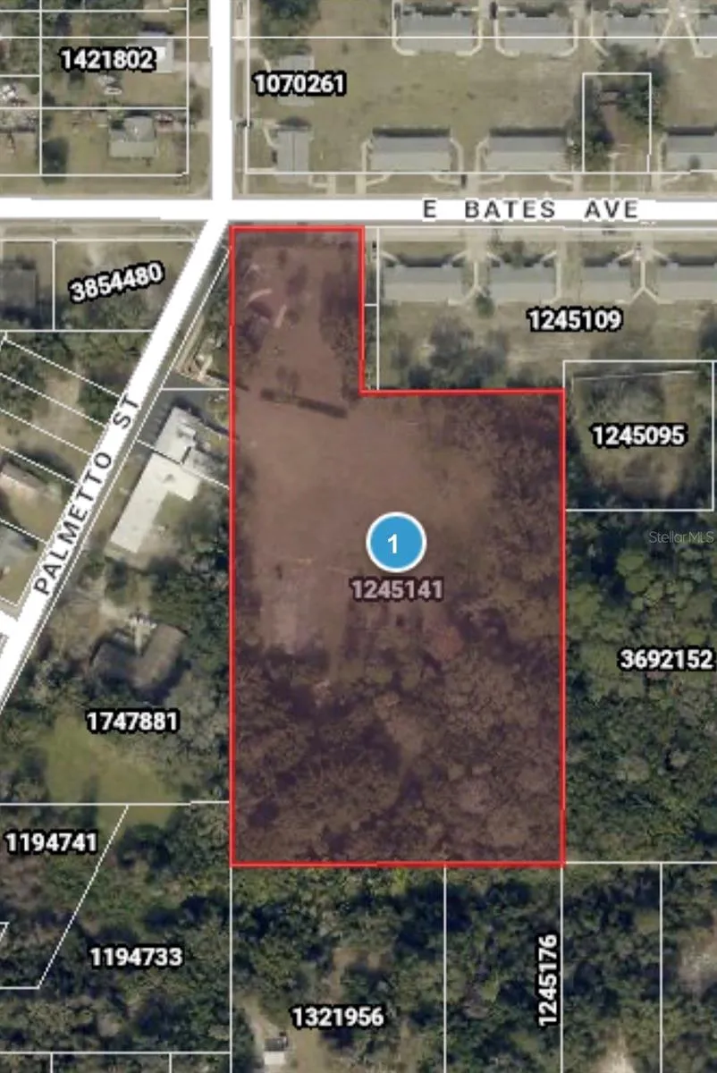 Parcel behind restaurant is 4.2 acres