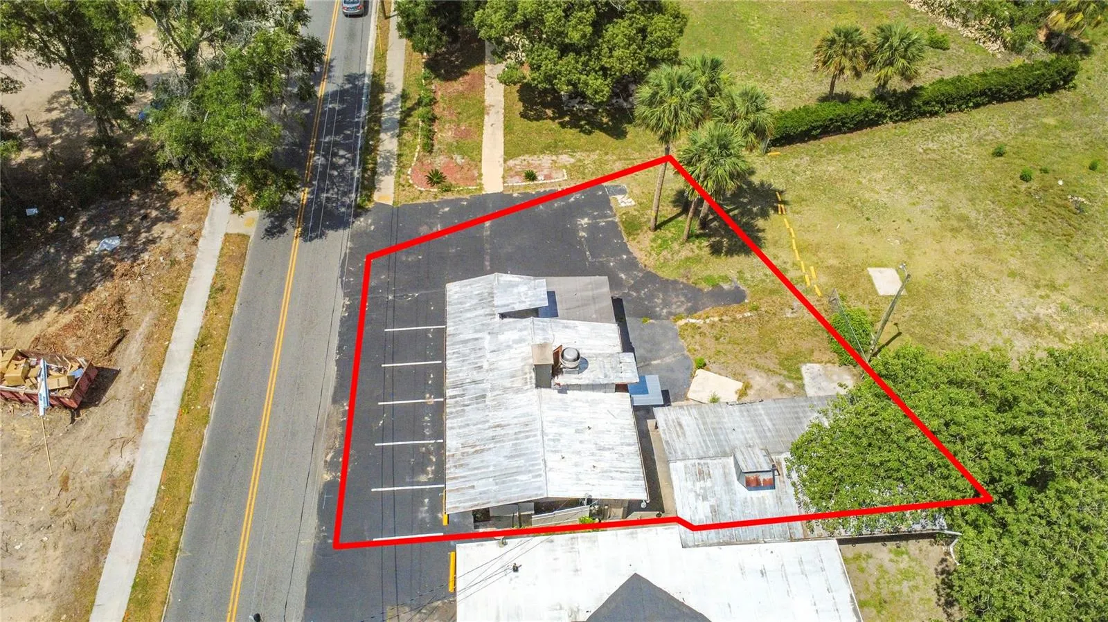 Restaurant: Parcel is .12 acres