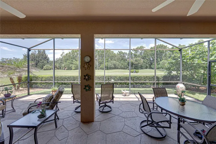Expanded screened veranda