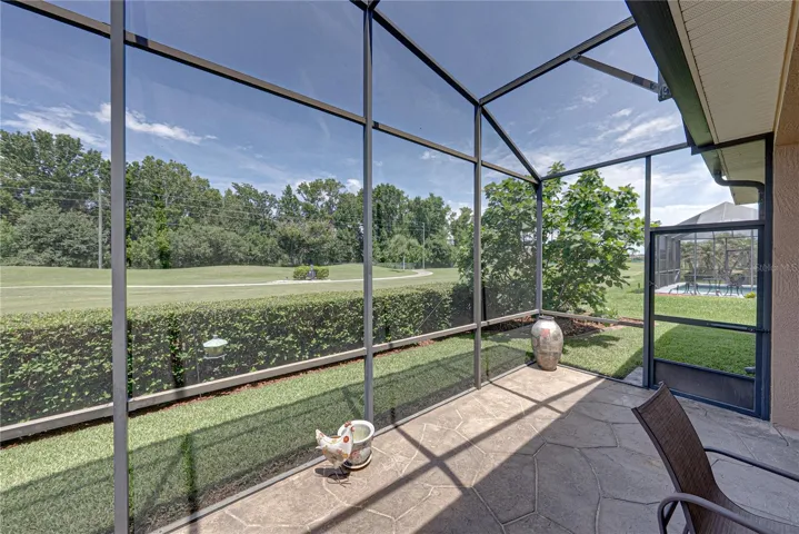Expanded screened veranda