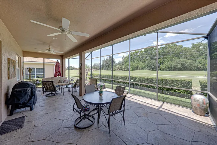 Expanded screened veranda