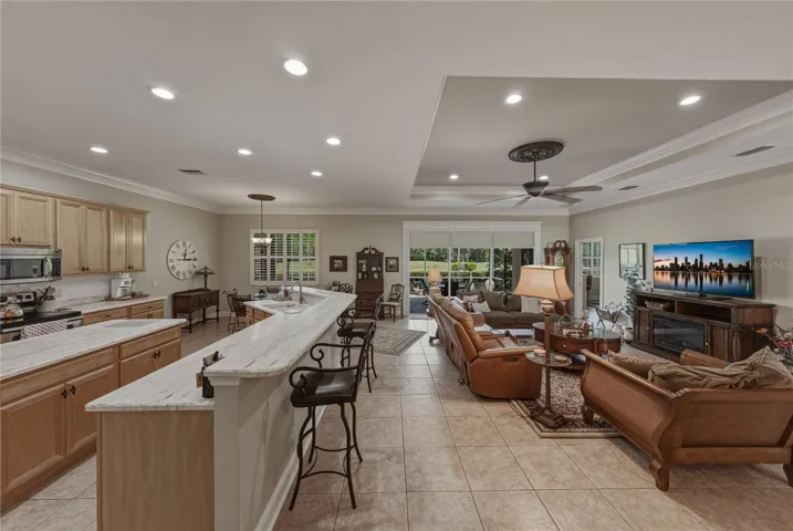 Kitchen - living room