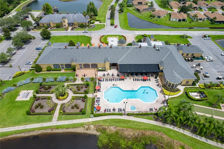 Back of Lake Ashton clubhouse