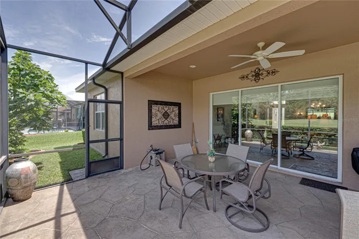 Expanded screened veranda