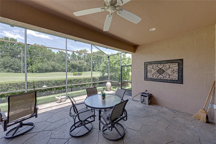Expanded screened veranda