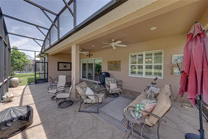 Expanded screened veranda
