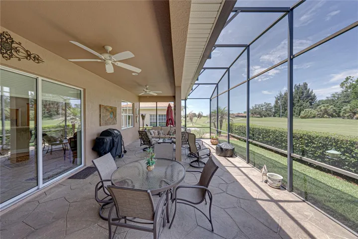 Expanded screened veranda