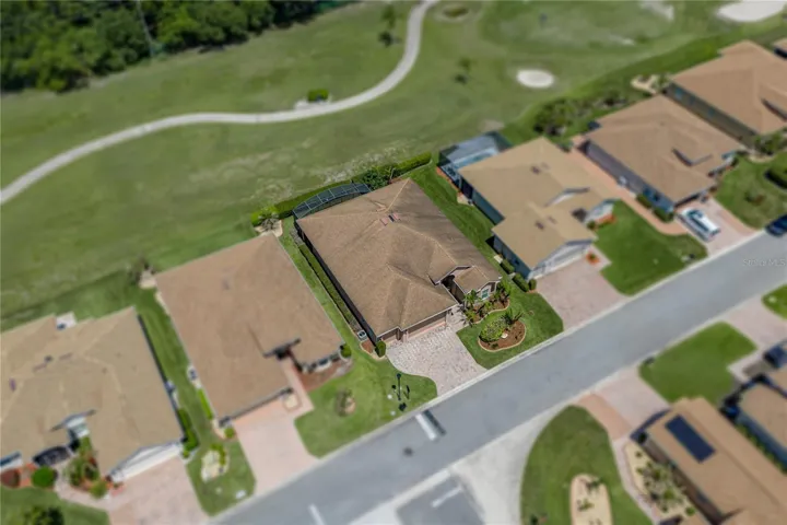 Property drone view