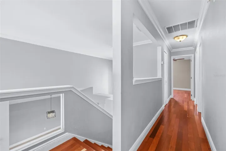 upstairs hallway