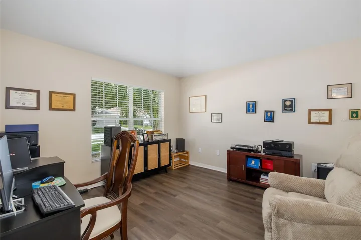 FRONT BEDROOM 4 W/CLOSET USED AS OFFICE