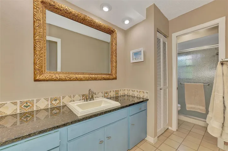 Guest Bathroom with Walk-In Shower