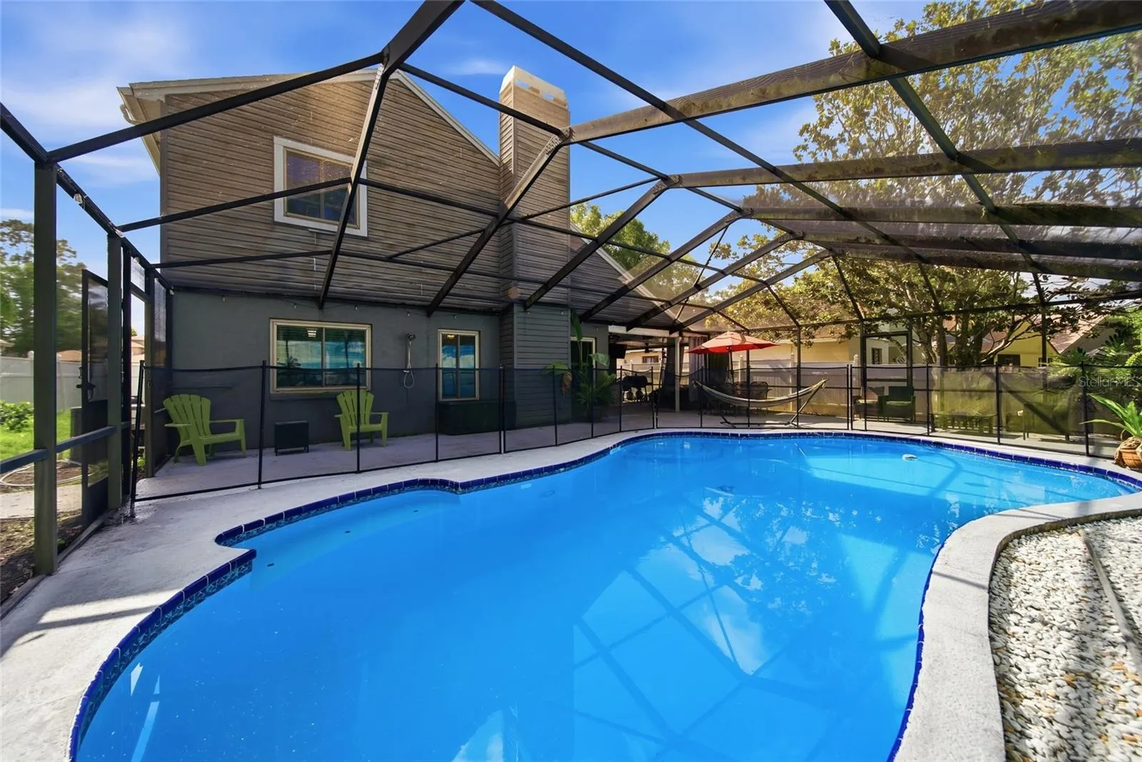 Pool Towards Back of House