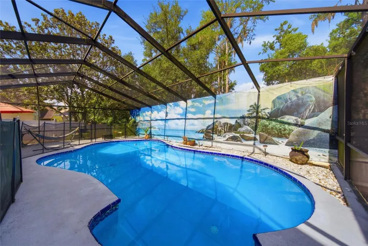 Pool Towards Back of Property