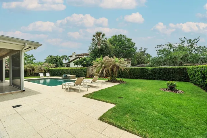 Deck and Yard