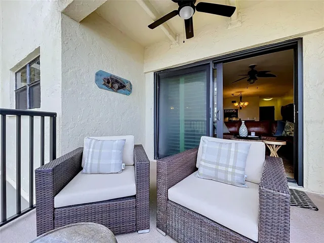 Balcony retreat