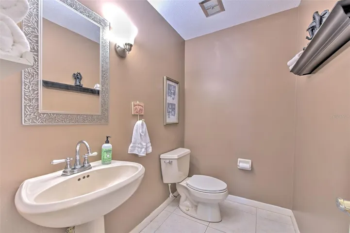 Half Bath off Living Room