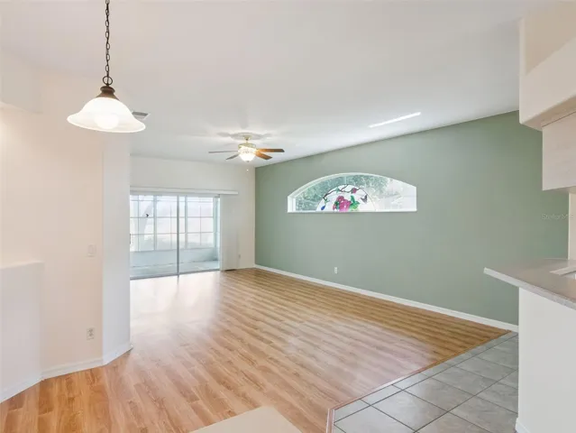 Living & Dining areas