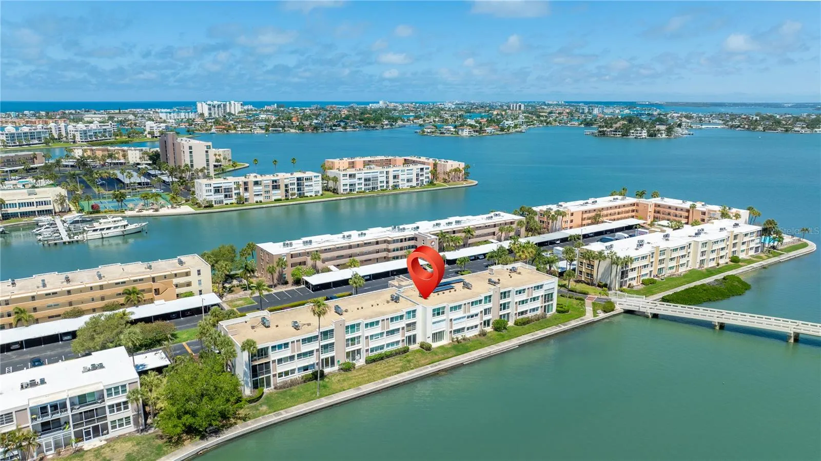 Located in the amazing waterfront community of Bay Island, just over the bridge from St. Pete Beach.
