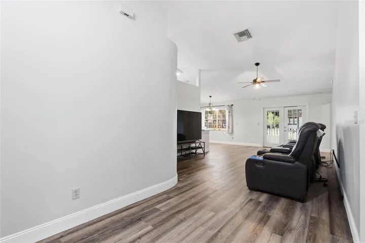 Upon entry going into living room