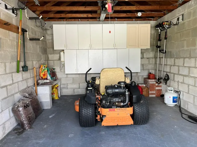 Detached Garage is already built for you to store whatever you choose.