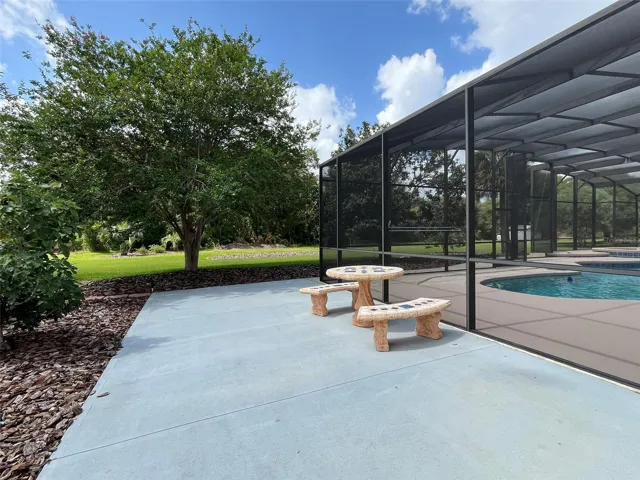 PRIVACY and PLAY TIME will be the focus of this ONE ACRE YARD.  A Garden would be easy to plant in this yard, too.