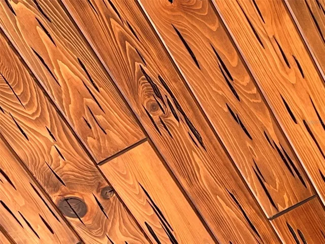 PECKY CYPRESS WOOD