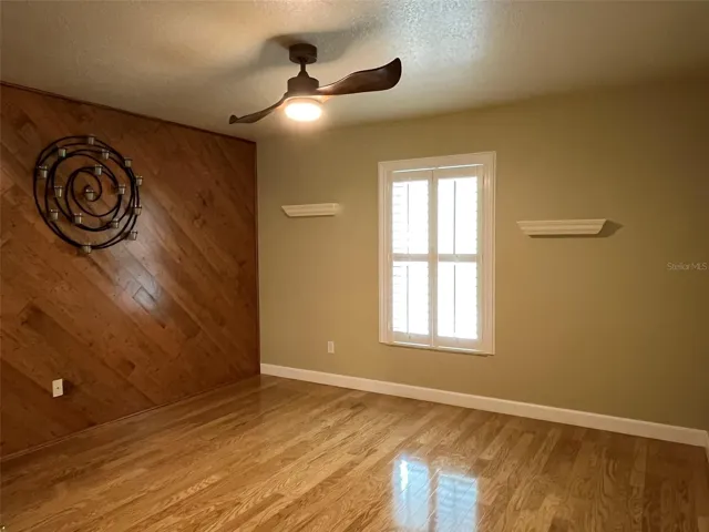 Bedroom 2:  This bedroom has an en suite bathroom and a mirrored closet.