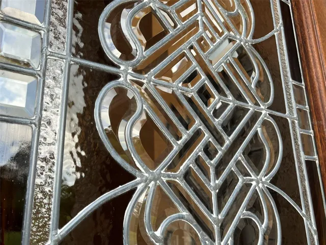 Stunning STAINED GLASS.