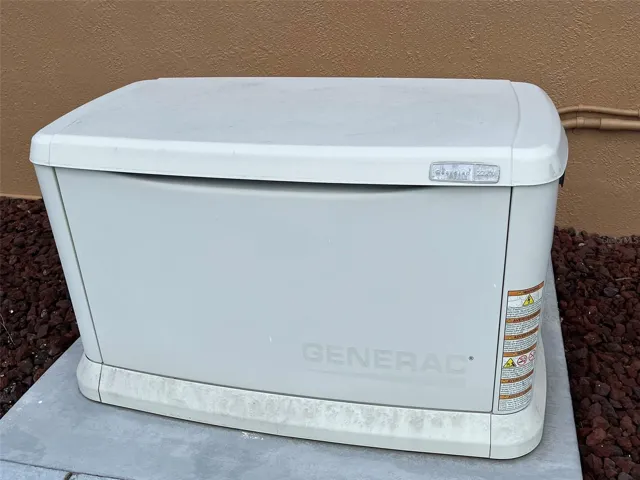 The generator... Have power when no one around you does saving the food in your freezer and refrigerator.