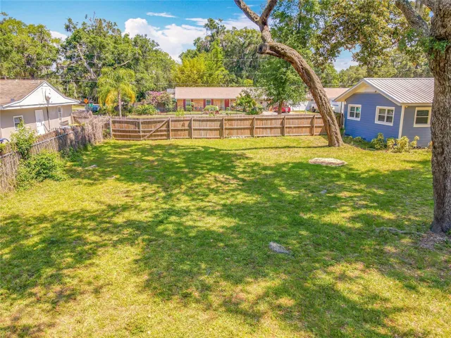Very big yard