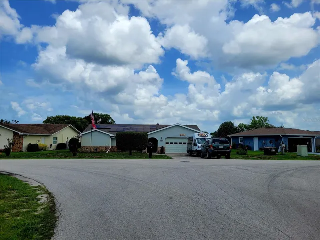 Looking across the street from your home
