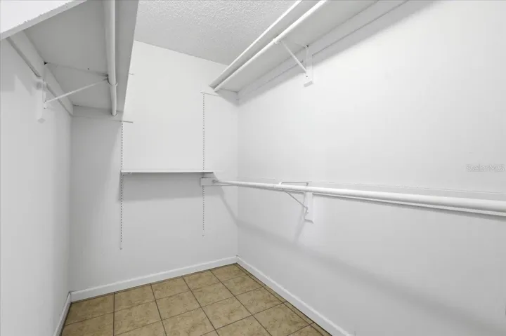 Primary walk-in closet