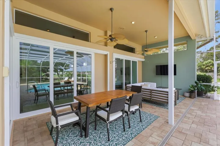 Covered lanai