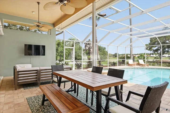 Covered lanai