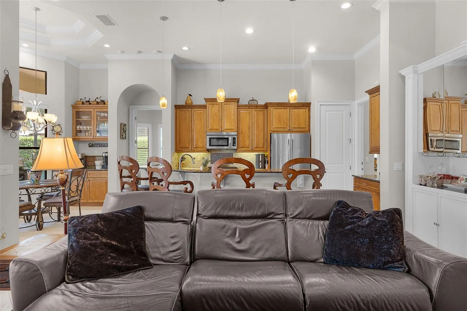 Living | kitchen view