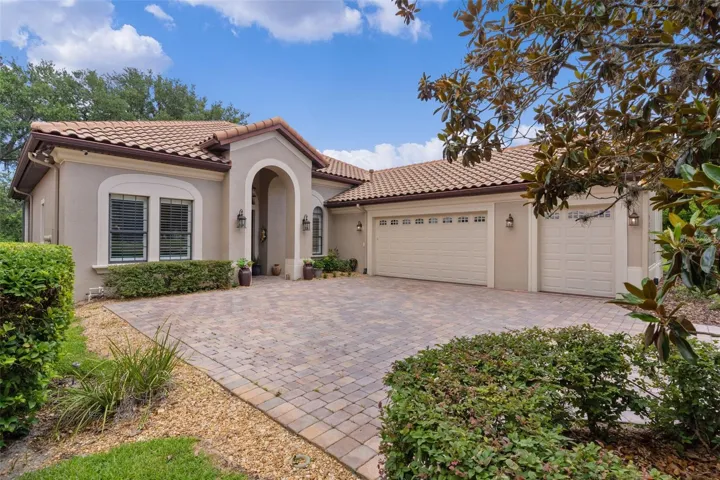 Front and garage view