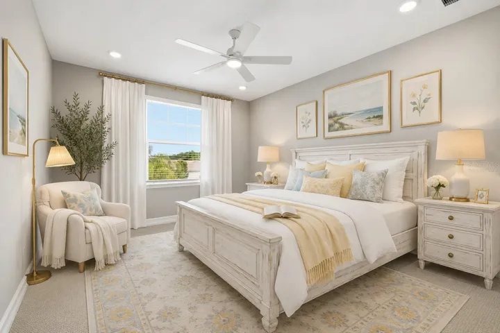 Second Floor - Bedroom - Virtually Staged