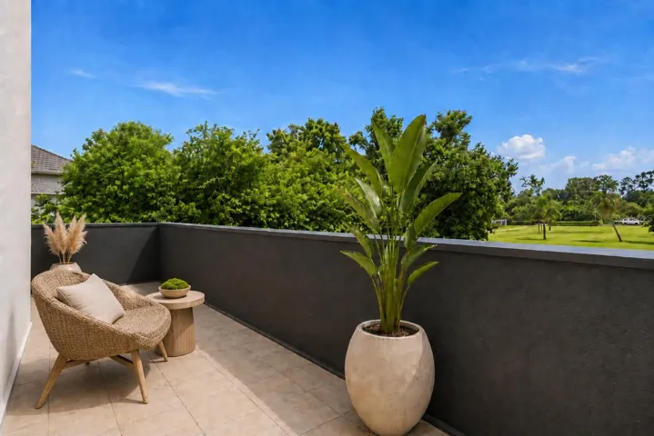 Front home balcony