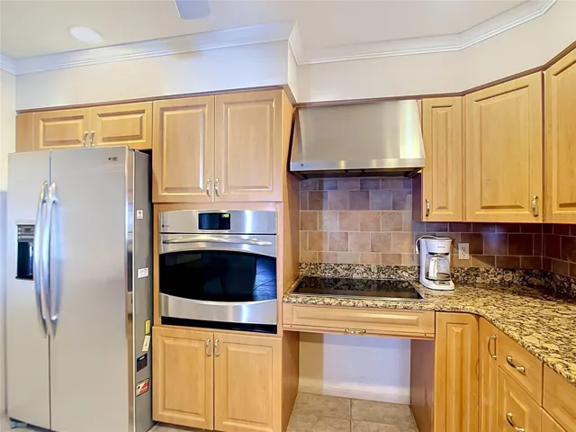 Stainless steel appliances and convection oven