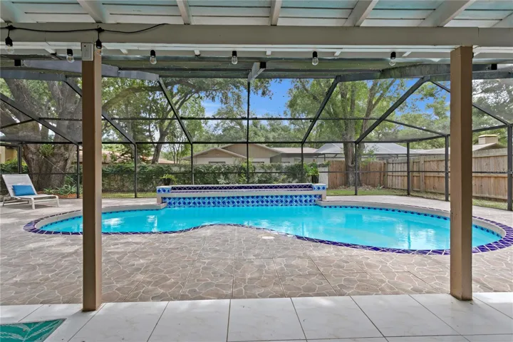 Pool measures approximately 29' x 12'