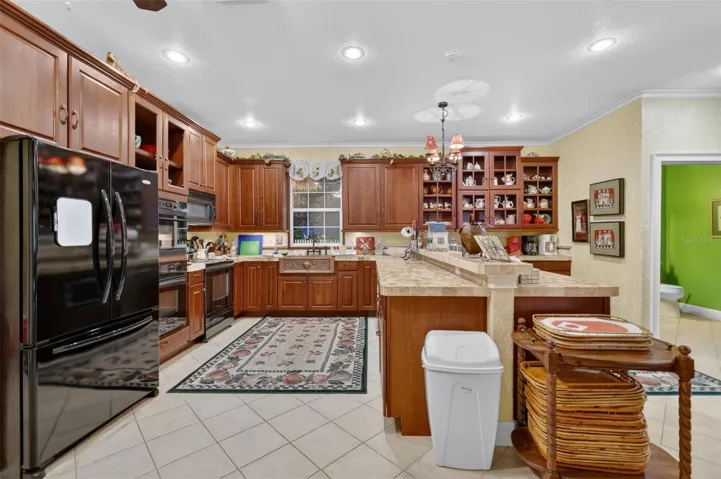 Large Lower Level Kitchen