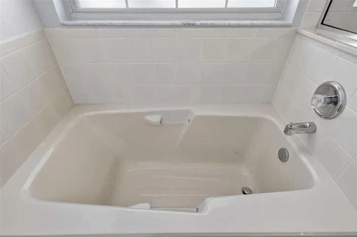 En suite #1 has garden tub for soaking,