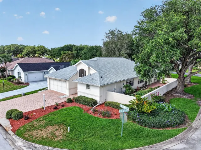 Corner lot shaded by mature trees. No homes behind!