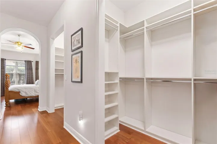 Virtually Staged- Primary Walk-In Custom Closet Two
