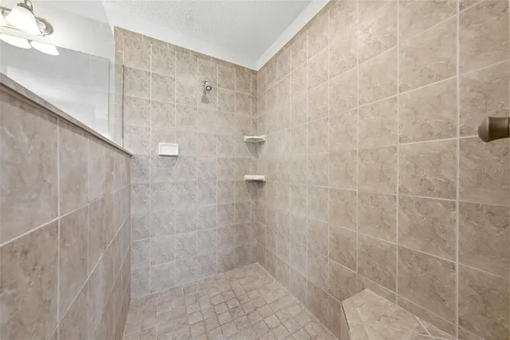 Walk-In Tile Shower